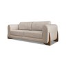 Sofá 3 Lugares 220cm Linho Djon  - 2