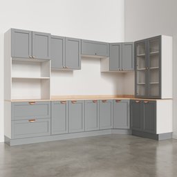 Cozinha Modulada 9 Peças com Tampo 4 Aéreos 4 Balcões e 1 Torre Quente Arizona CabeCasa MadeiraMadeira - 9