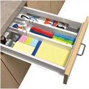 Ver mais imagens de Organizador de Gaveta Expansivel Divisor Ajustavel Armario Cozinha Quarto Guarda Roupa Comoda Meia B