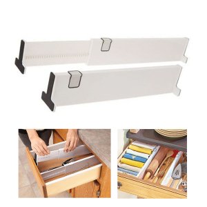Organizador de Gaveta Expansivel Divisor Ajustavel Armario Cozinha Quarto Guarda Roupa Comoda Meia B