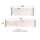 Ver imagem 6 de Organizador de Gaveta Expansivel Divisor Ajustavel Armario Cozinha Quarto Guarda Roupa Comoda Meia B