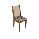 Ver imagem 6 de Conjunto com 4 Cadeiras Rustic Floral Hibiscos Madesa