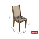 Ver imagem 7 de Conjunto com 4 Cadeiras Rustic Floral Hibiscos Madesa
