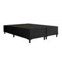 Ver imagem 1 de Base Cama Box Bipartido Queen Size Corino Preto 35x158x198