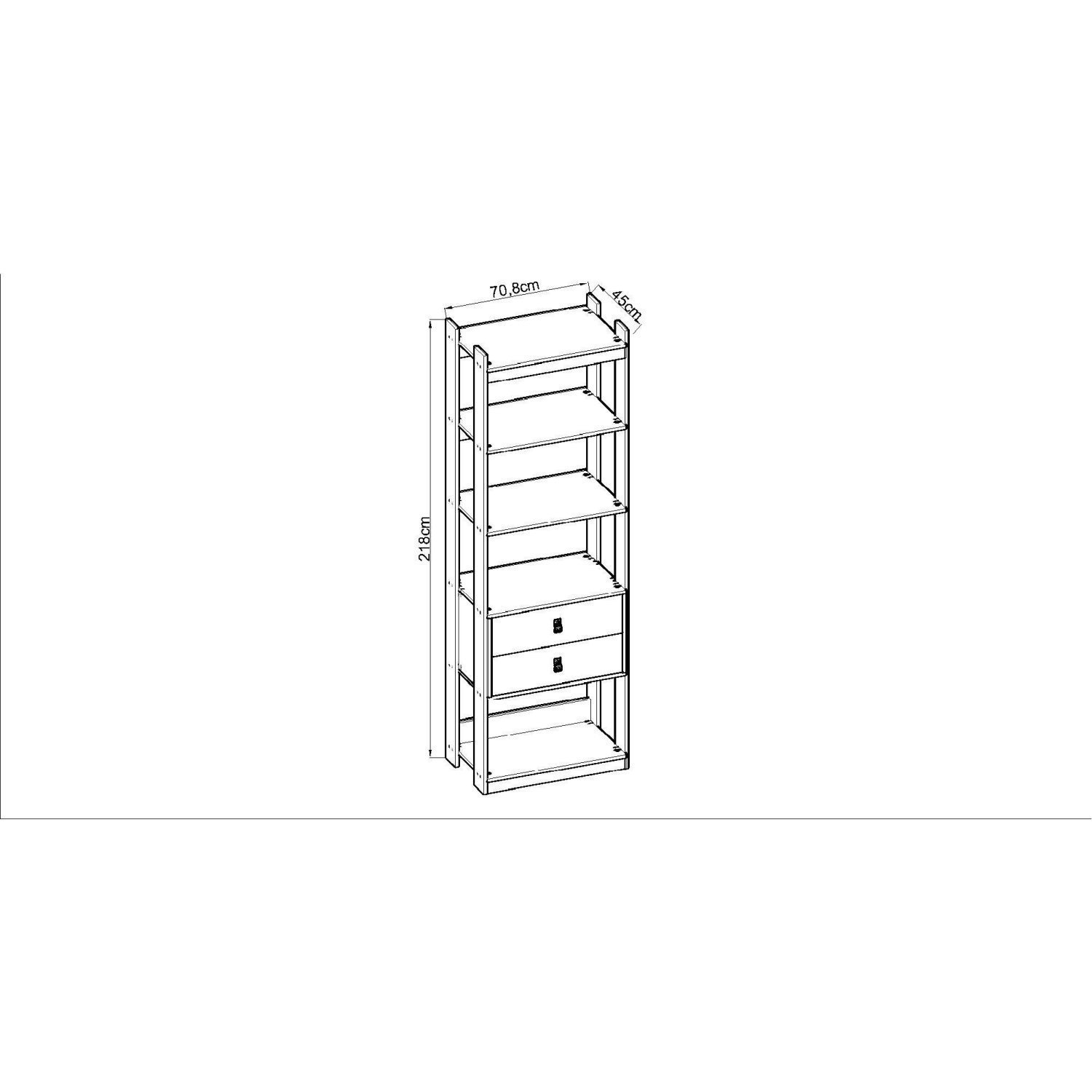 Guarda Roupa Closet Gaveteiro Geniaflex - 2