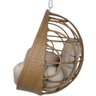Balanço Ninho Suspenso Hungria Sépia e Linhão Bege - 2