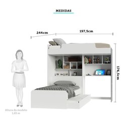 Treliche com Baú Office New Conect Santos Andirá - 5 Treliche com Baú Office New Conect Santos Andirá - 5