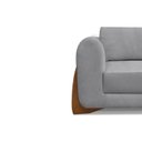 Ver imagem 5 de Sofá 3 Lugares 230cm Linho Djon Cinza