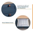 Ver mais imagens de Cozinha Planejada 6 Peças com Tampo 3 Aéreos 6 Portas e 3 Balcões Arizona CabeCasa MadeiraOriginals Azul