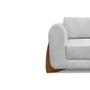 Ver imagem 5 de Sofá 3 Lugares 230cm Linho Djon Cinza Grigio