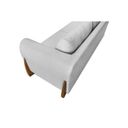 Ver imagem 6 de Sofá 3 Lugares 230cm Linho Djon Cinza Grigio