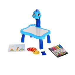 Mesa Projetora Mágica de Imagens Azul Kids - 4