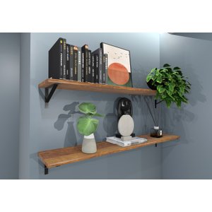 Prateleira Decorativa em Pinus 20x120cm 