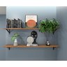 Prateleira Decorativa em Pinus 20x120cm  - 2