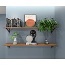 Ver imagem 2 de Prateleira Madeira Maciça Decorativa em Pinus 20x120cm