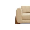 Ver imagem 5 de Sofá 3 Lugares 250cm Linho Djon Dourado