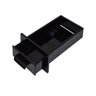 Gaveta Cinzeiro Lareira Chapa de Aço Preta Popular 38x22x6cm Metal Mig 596mtm - 1