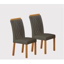 Ver imagem 2 de Conjunto 2 Cadeiras para Sala de Jantar Doha