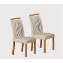 Ver imagem 2 de Conjunto 2 Cadeiras Jantar Estofada Doha