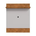 Ver imagem 2 de Painel Sala Guaratuba para TV até 48 Polegadas 1 Prateleira Naturalle/Off-White