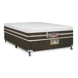 Cama Box Casal Castor Silver Star Air One Face Tecnopedic 138x188x59 + Box Castor - 1