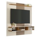 Ver imagem 3 de Painel Sala para TV até 65" c/ Porta Off White/Cinamomo