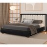 Cama Japonesa Seo King Courino Preto - Sallar Home - 4