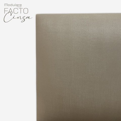 Cabeceira Pétala 120cm para Cama de Solteiro:facto Cinza