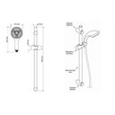 Ver imagem 2 de Ducha com Barra Ajustável Japi