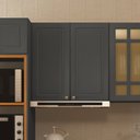 Ver imagem 3 de Armário Aéreo 2 Portas 80cm Paris 