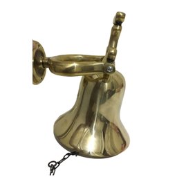 Sino De Bronze Parede Ou Teto Grande Som Maravilhoso - 3