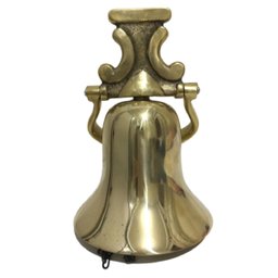 Sino De Bronze Parede Ou Teto Grande Som Maravilhoso - 4