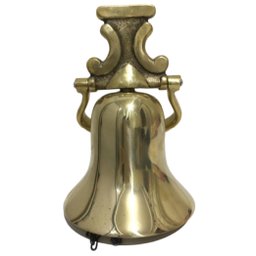 Sino De Bronze Parede Ou Teto Grande Som Maravilhoso - 1