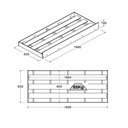 Ver imagem 4 de Cama Solteiro Ditália Cama Aux Cm-22 Cm-23 Cor:diamond