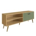 Ver imagem 2 de Rack para TV até 55 Polegadas 2 Portas e Pés de Madeira Amber 