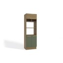 Ver imagem 3 de Kit para Forno 70cm 3 Portas Marrom/Nogueira/Verde Oliva