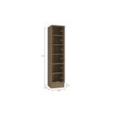 Ver imagem 4 de Paneleiro 50cm 2 Portas Marrom/Nogueira/Fendi