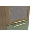 Ver imagem 5 de Paneleiro 50cm 2 Portas Marrom/Nogueira/Verde Oliva