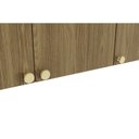Ver imagem 6 de Armário Aéreo 120cm 3 Portas Madeira Marrom/Nogueira