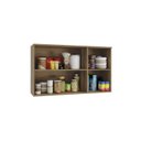 Ver imagem 2 de Armário Aéreo 120cm 3 Portas Madeira 