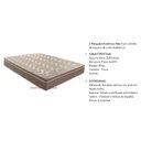 Ver imagem 3 de Cama Box Baú Solteiro: Colchão Anatômico Paropas D28 / EP Pasquale + Base CRC Suede Brown(88x188)