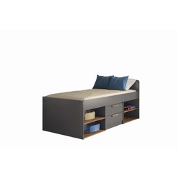 Cama Solteiro 2 Gavetas New Conect - 2