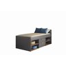 Cama Solteiro 2 Gavetas New Conect - 2