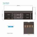 Ver imagem 3 de Cama Solteiro 2 Gavetas New Conect