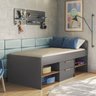 Cama Solteiro 2 Gavetas New Conect - 1