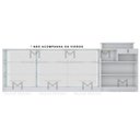 Ver imagem 5 de BALCÃO VITRINE COM CAIXA M468.B (EXPOSITOR, LOJA, COMÉRCIO) MUNDI MOVEIS