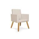 Ver imagem 5 de Kit 06 Poltronas Nina para Courino ? Courino Bege