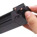 Ver imagem 6 de Cópia - Trilho Eletrificado 4m + 6 Spot Pontual Linear 20W 3000k Bivolt Preto