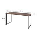 Ver imagem 3 de Mesa Escritório/home Office Reta Málaga 150cm Iron