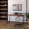 Mesa Escritório/home Office Reta Málaga 150cm Iron - 2